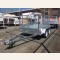 8x5 tandem trailer with cage